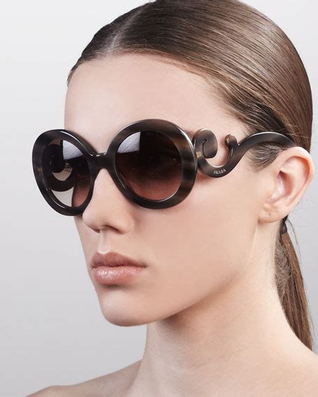 prada baroque sunglasses 2017|Prada minimal baroque sunglasses.